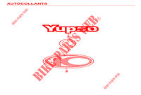 AUTOCOLLANTS pour Kymco YUP 50 2T EURO II