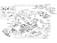 CADRE / PORTE PAQUET pour Kymco MXU 700I EX EPS IRS 4T EURO II