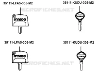 CLE MASTER pour Kymco MXU 700I EX EPS IRS 4T EURO II