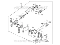 DIFFERENTIEL AVANT pour Kymco MXU 700I EX EPS IRS 4T EURO II