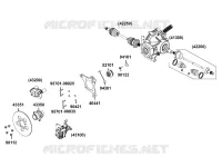 DISQUE DE FREIN ARRIERE pour Kymco MXU 700I EX EPS IRS 4T EURO II