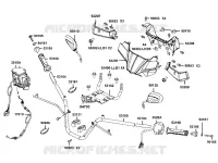 GUIDON / RETROVISEUR pour Kymco MXU 700I EX EPS IRS 4T EURO II