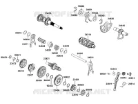 TRANSMISSION PRIMAIRE pour Kymco MXU 700I EX EPS IRS 4T EURO II