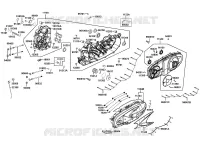 CARTERS MOTEUR pour Kymco XCITING 400I ABS 4T EURO 4