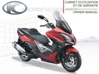 MANUEL D'UTILISATEUR pour Kymco XCITING 400I ABS 4T EURO 4