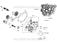 TRANSMISSION pour Kymco XCITING 400I ABS 4T EURO 4