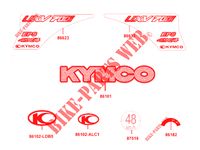 DECO pour Kymco KYMCO UXV 700I EPS 4T EURO 4