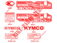 DECO pour Kymco MXU 300 R 4T T3B