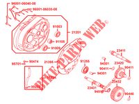 TRANSMISSION pour Kymco DINK 125 4T EURO III