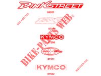 DECO pour Kymco DINK STREET 125 I ABS 4T EURO III