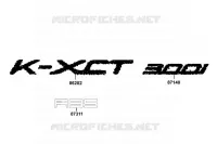 AUTOCOLLANTS pour Kymco K XCT 300I ABS