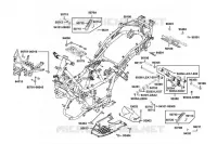 CADRE / SUPPORT MOTEUR pour Kymco K XCT 300I ABS