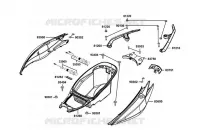 CARENAGES ARRIERES / COFFRE pour Kymco K XCT 300I ABS