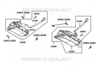 CLIGNOTANTS AVANTS pour Kymco K XCT 300I ABS