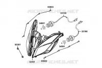 PHARES AVANT pour Kymco K XCT 300I ABS
