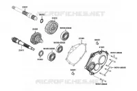 TRANSMISSION FINALE pour Kymco K XCT 300I ABS