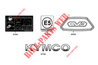 DECO pour Kymco CV3 550 4T EURO 5