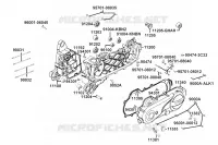CARTERS MOTEUR pour Kymco LIKE 50I 4T EURO 5