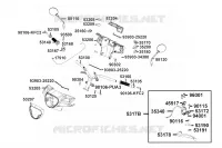 GUIDON / RETROVISEUR pour Kymco LIKE 50I 4T EURO 5