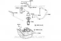 RESERVOIR A CARBURANT pour Kymco LIKE 50I 4T EURO 5
