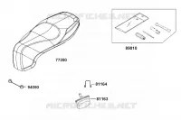 SELLE pour Kymco LIKE 50I 4T EURO 5