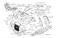 CARENAGES AVANT pour Kymco MXU 700I EPS T3B
