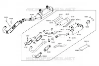 ECHAPPEMENT pour Kymco MXU 700I EPS T3B