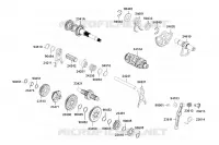 TRANSMISSION PRIMAIRE pour Kymco MXU 700I EPS T3B