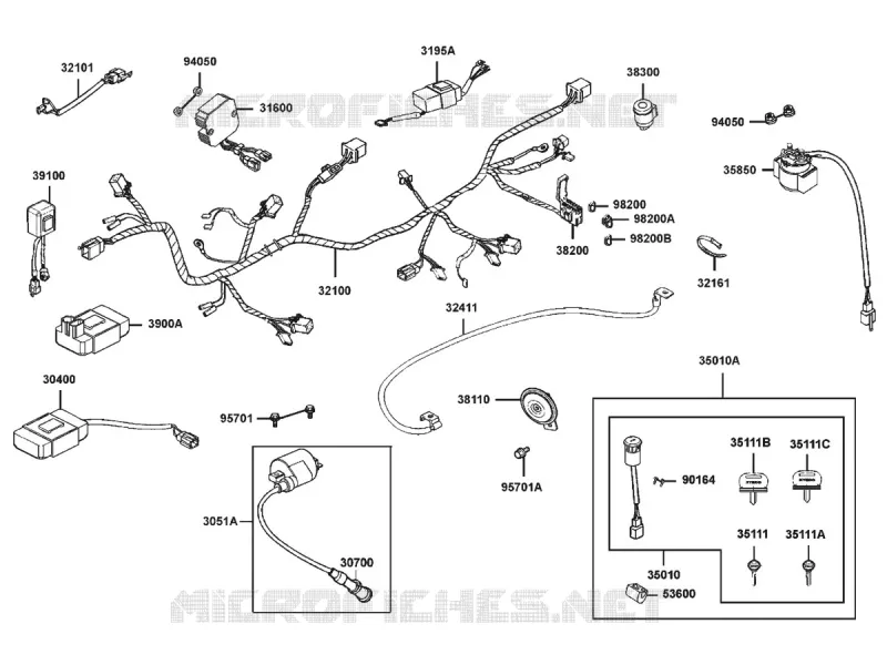 Citomerx Manifold / Exhaust Gasket For Kymco KB 50 Meteorite Scout & KXR 250 Sport, 26mm ID, 48mm Hole Spacing
