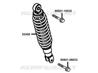 AMORTISSEUR pour Kymco LIKE 50 4T MMC EURO II