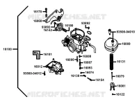 CARBURATION pour Kymco LIKE 50 4T MMC EURO II