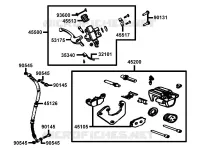 FREINS AVANT pour Kymco LIKE 50 4T MMC EURO II