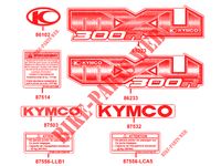DECO pour Kymco MXU 300 R 4T EURO II