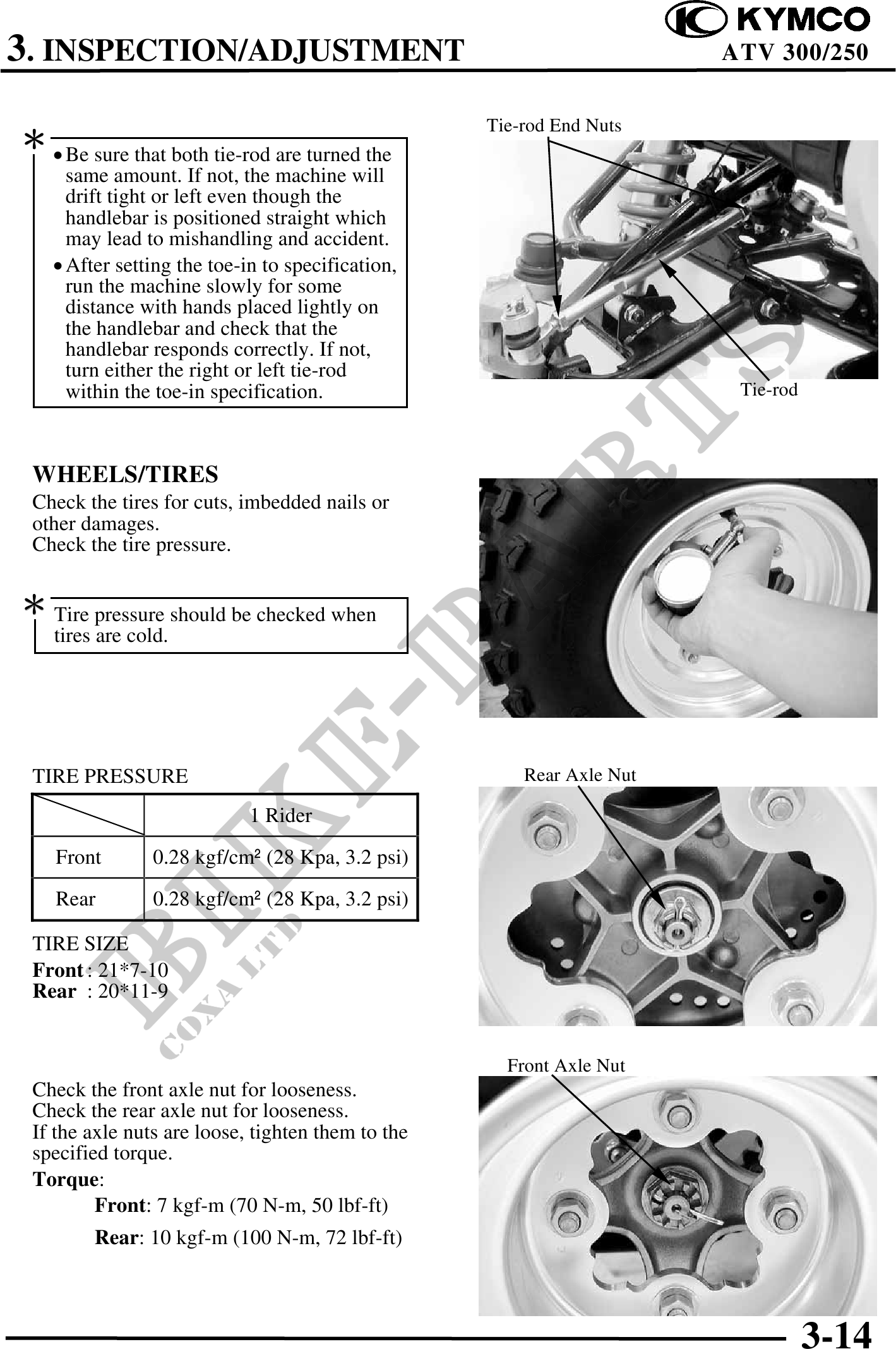 Kettensatz O-Ring 14/38 Zähne für Kymco KXR, Maxxer, MXU 250-300