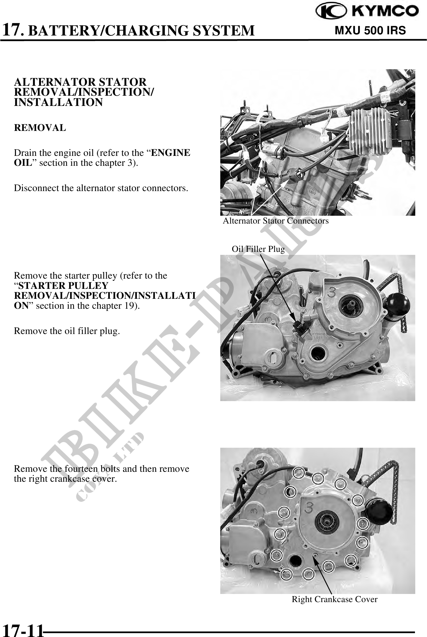 # KYMCO - Catalogue de Pièces Détachées d'Origine